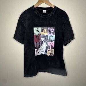 Taylor Swift The Eras Tour T-Shirt 2023-2024 Large Official Merch Gray